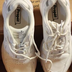 Propet White Athletic Sneakers